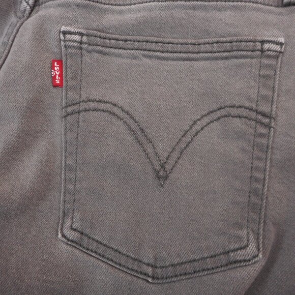 Levi's Ankle Wedgie Straight Jeans Faded Black Denim High Rise Womens Size 31x27 - Picture 11 of 11